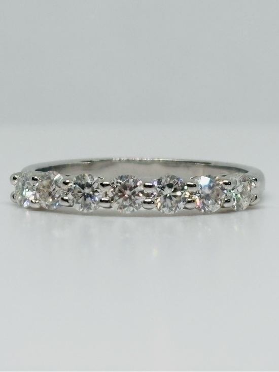 Moissanite Jewelry - 0.7ct MOISSANITE Ring size 7